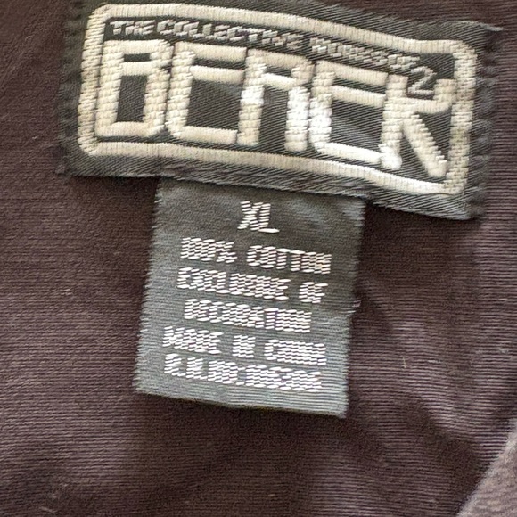 BEREK Black Embroidered Floral Beaded Jacket Button Front XL (22”x23”) - Picture 8 of 10